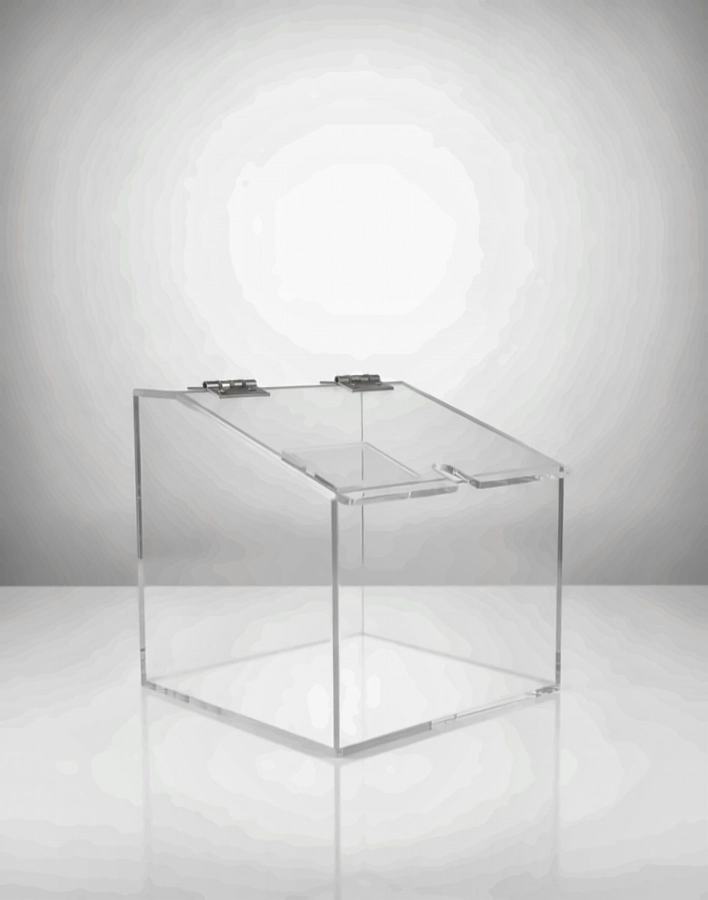 Clear Acrylic Ballot Box