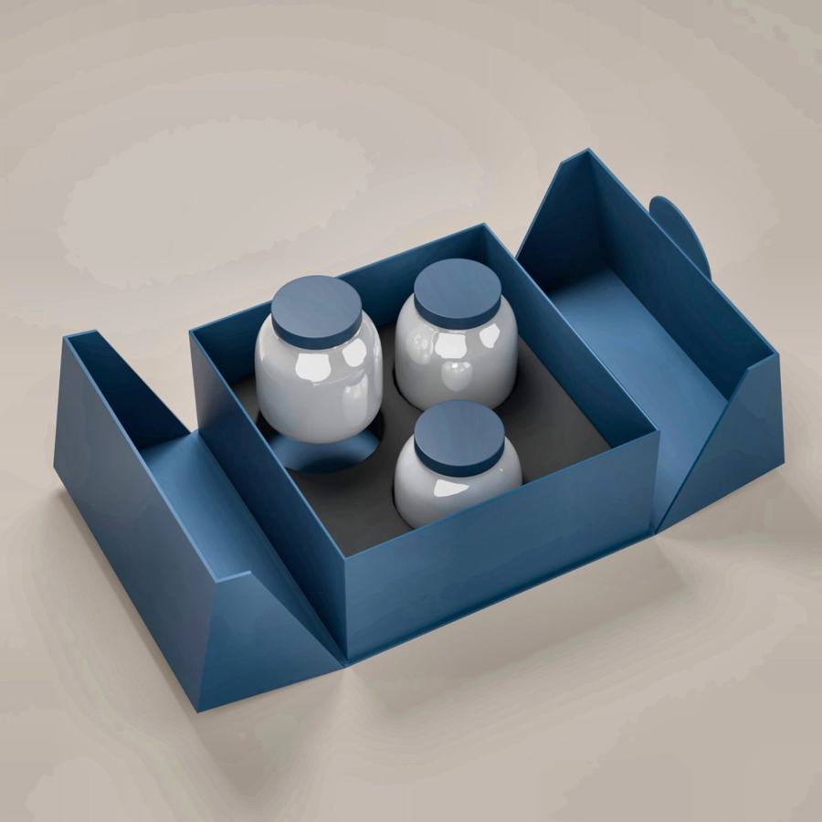 Double-Door Rigid Gift Box