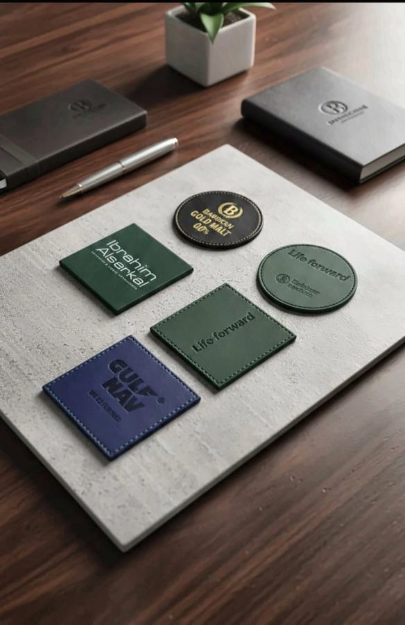 Leather Coasters & Notebooks