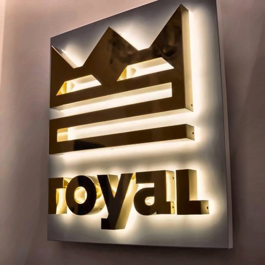 Halo-Lit 3D Logo